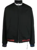 Mastermind World glitter-logo bomber jacket - Black