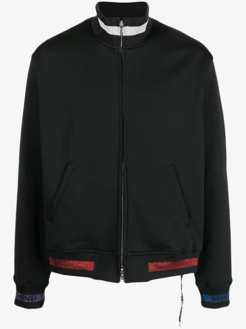Mastermind World glitter-logo bomber jacket