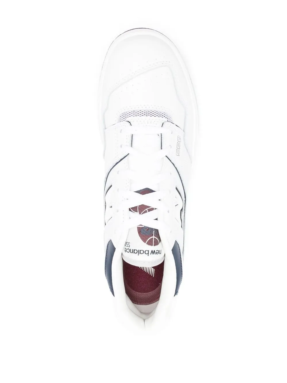 New Balance 550 Low top Sneakers In White ModeSens