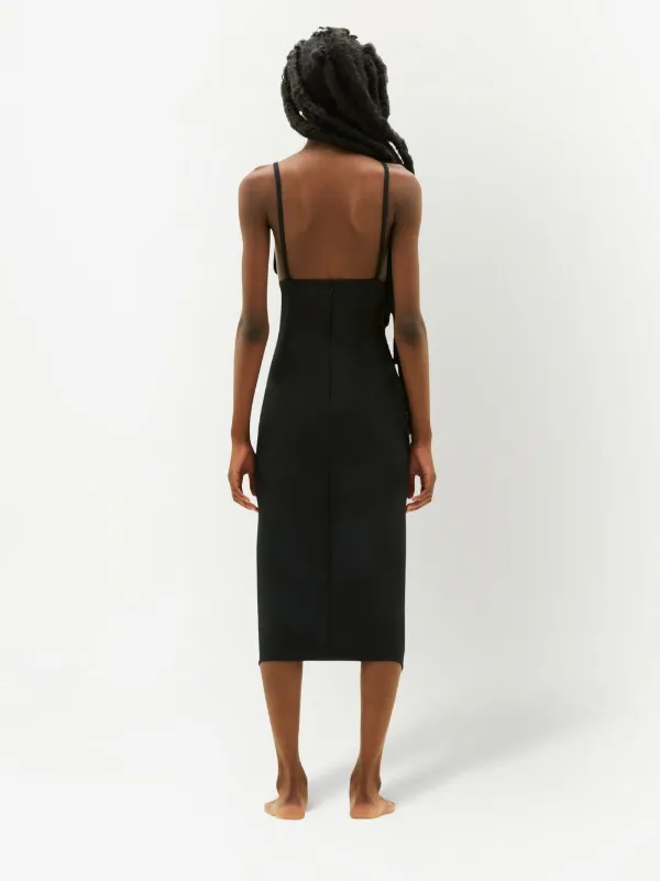 Courrèges ノースリーブドレス 黒 Courrèges ノースリーブ ドレス | ブラック | FARFETCH JP