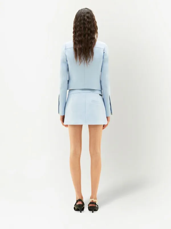 スカート COURREGES Women Skirts Courrèges Curved Twill Mini Skirt | Blue | FARFETCH