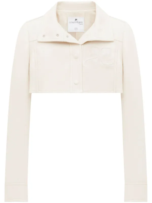 ジャケット COURReGES Woman Jacket White 323CMA106PL0112 0079 19226157_44753993_600.jpg
