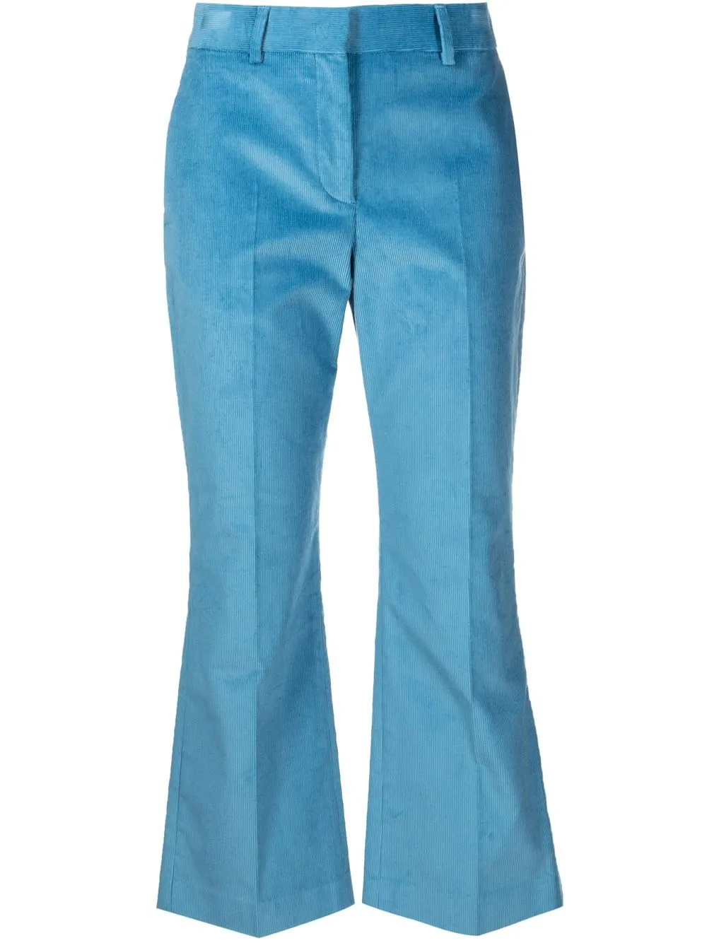 

PS Paul Smith straight-leg velvet trousers - Blue