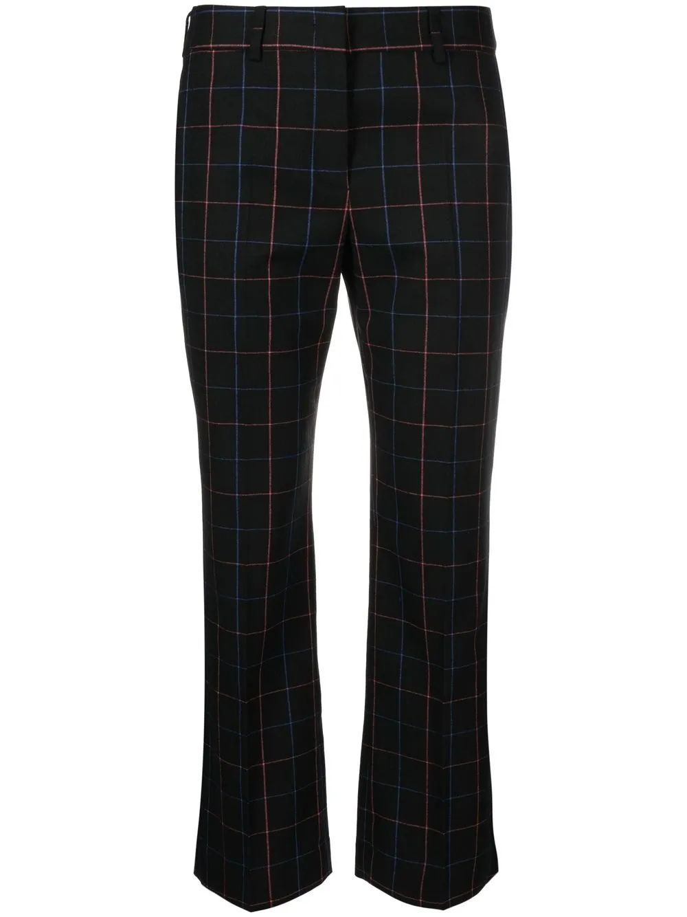 

PS Paul Smith check-pattern tailored trousers - Black