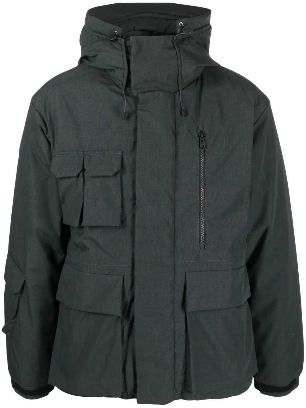 

Gramicci pocket-detail hooded jacket - Grey
