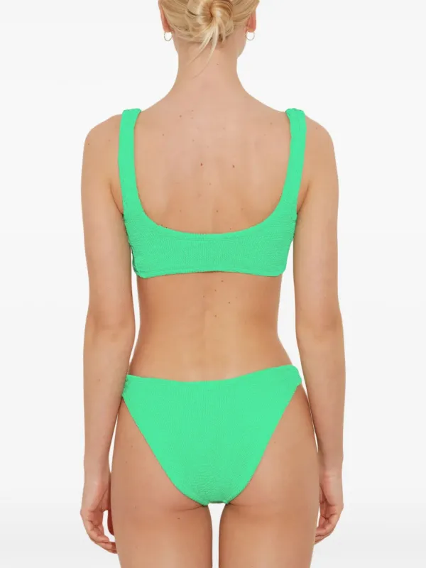 【関税込み】Hunza G グリーン Juno ビキニ Juno bikini in green - Hunza G | Mytheresa