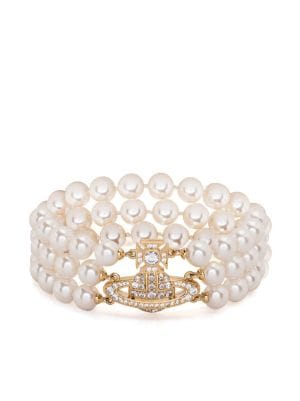 Vivienne Westwood Orb pearl-detail Necklace - Farfetch