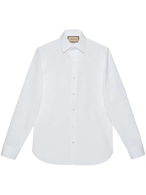 Gucci poplin long-sleeve shirt