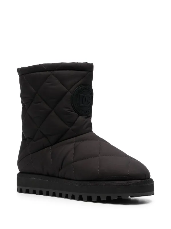 Dolce \u0026 Gabbana Quilted Ankle Boots 