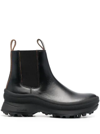 Jil Sander rubber sole Chelsea Boots Black FARFETCH PL