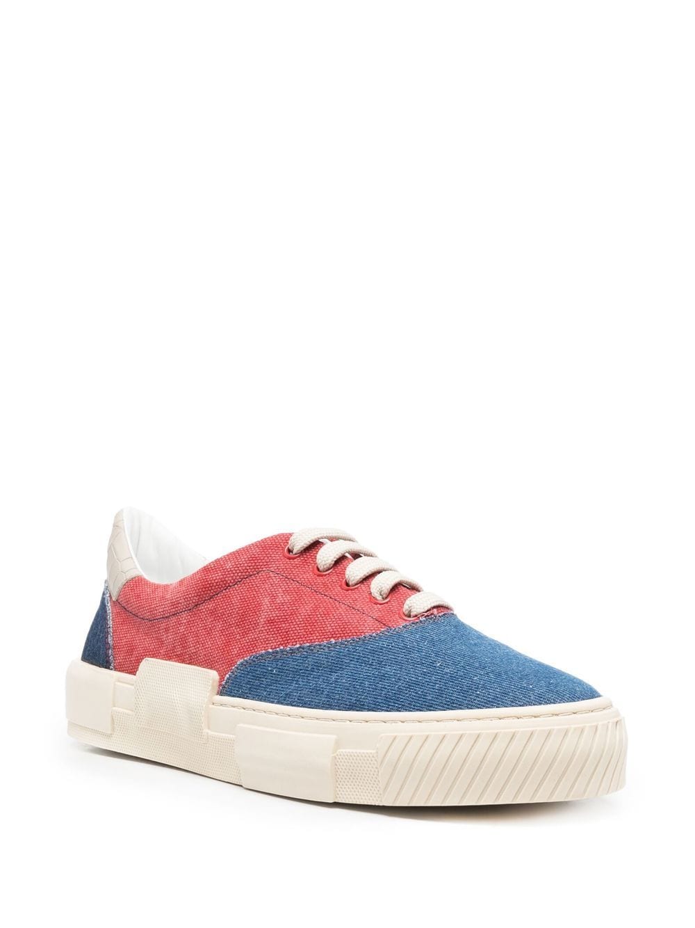 Hide&Jack Sneakers met colourblocking - Rood