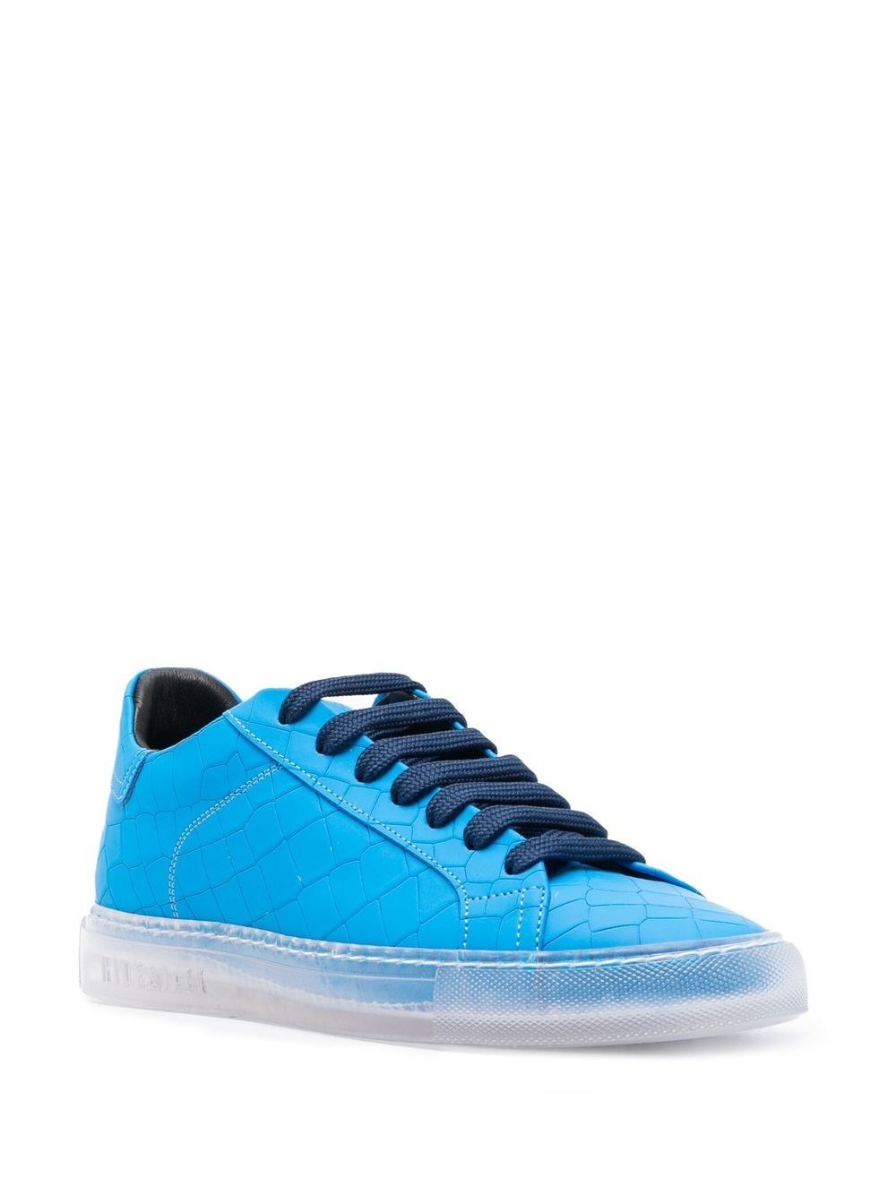 Hide&Jack Neon low-top sneakers - Blauw