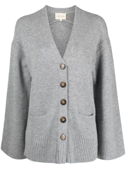 Loulou Studio fine-knit wool-cashmere cardigan