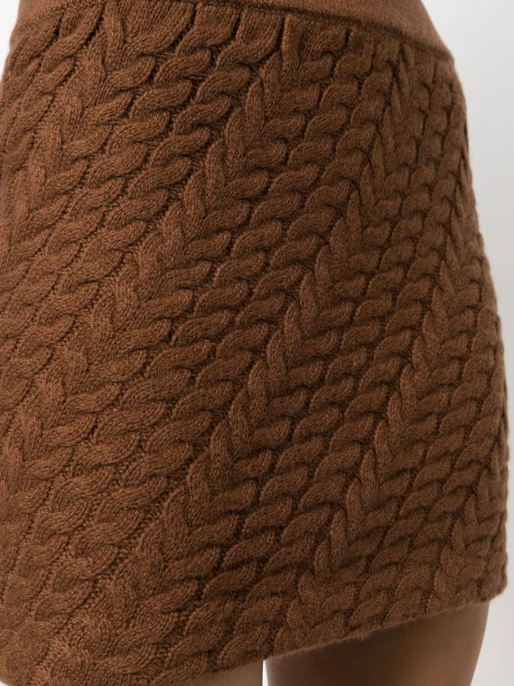 Loulou Studio cableknit Mini Skirt Farfetch