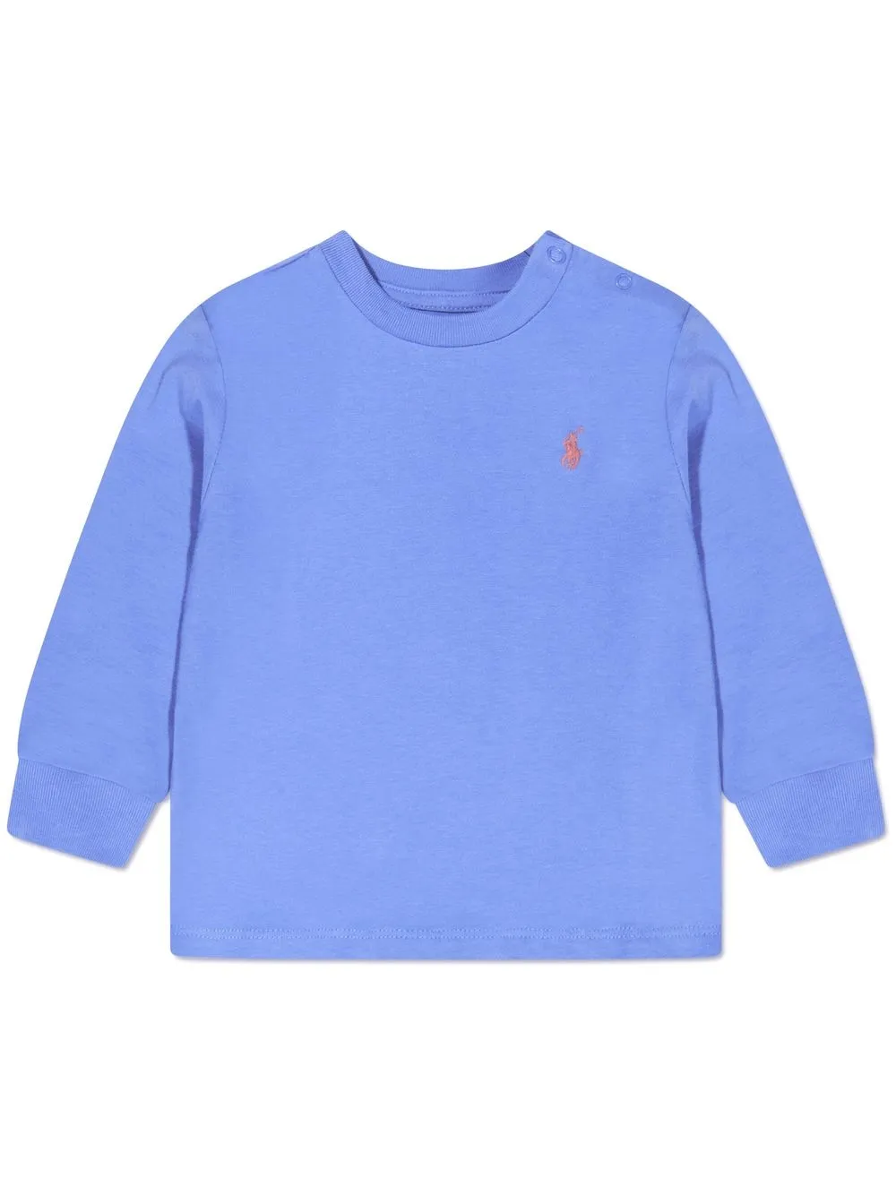 

Ralph Lauren Kids sudadera con logo bordado - Azul