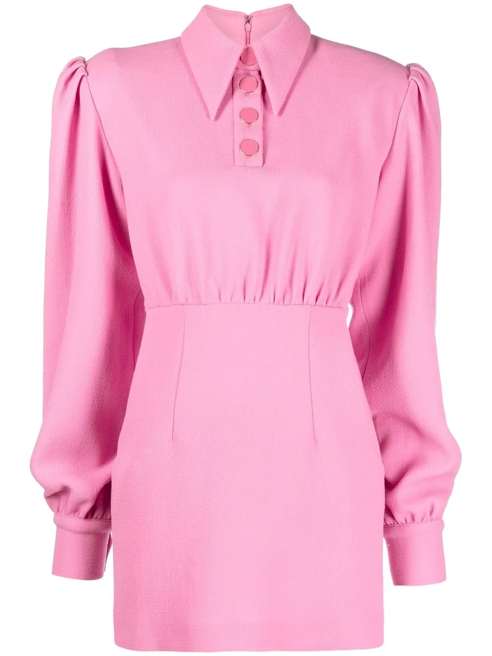 

Rowen Rose vestido corto con mangas farol - Rosado