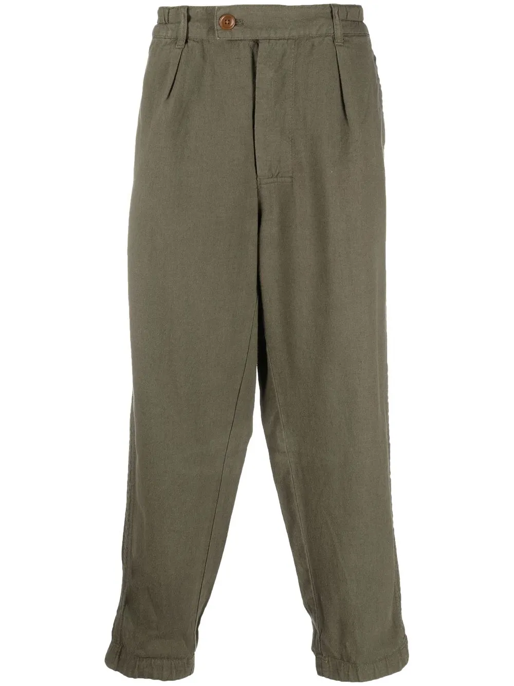 

Barbour Marshall linen-blend trousers - Green