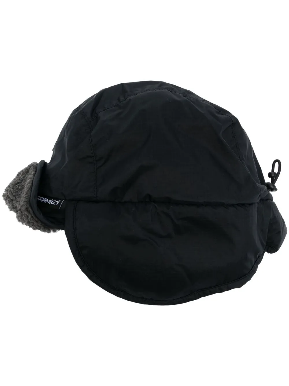 

Gramicci logo-embroidered shearling-lined hat - Black