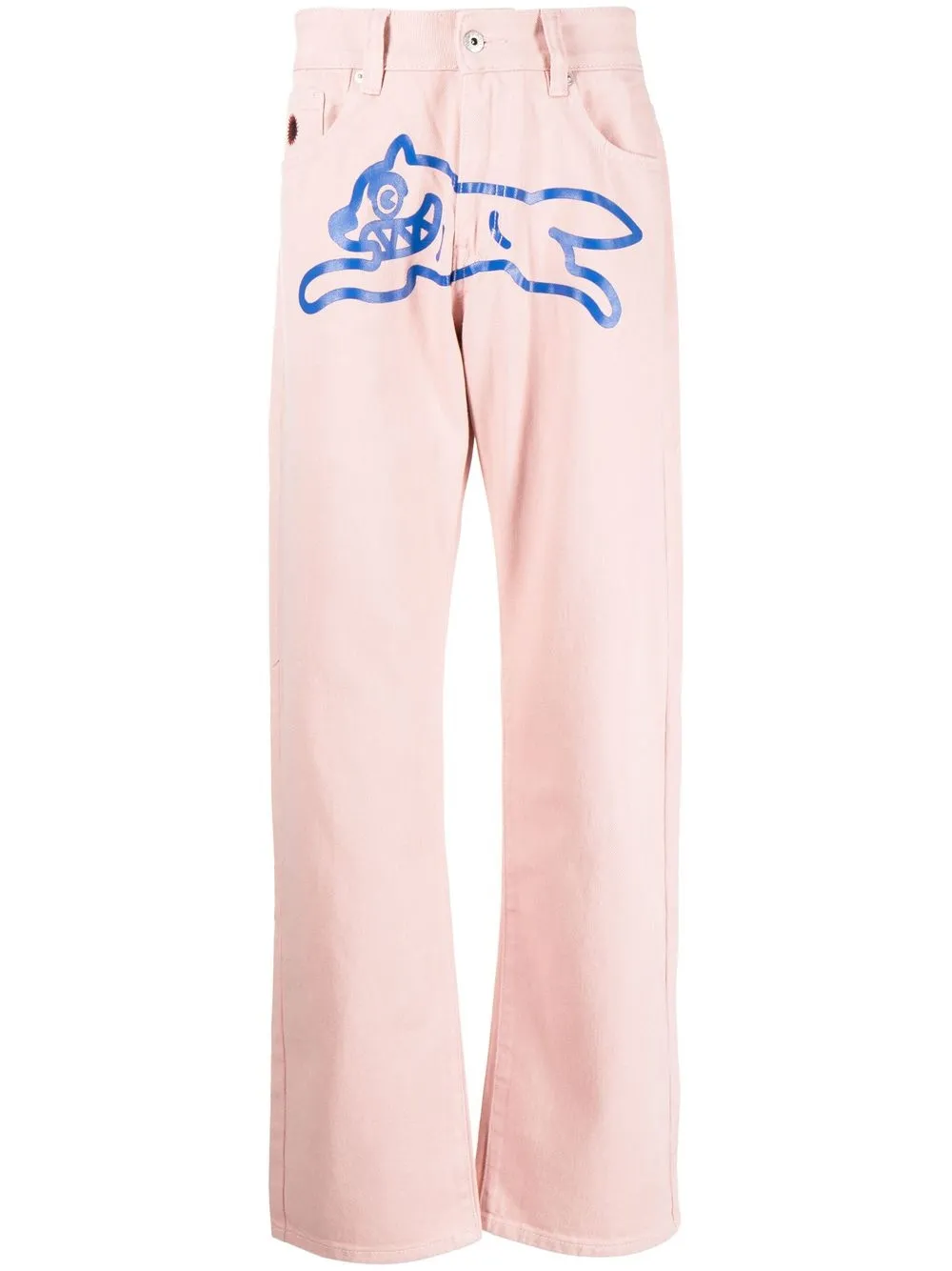 

ICECREAM Running Dog denim jeans - Pink