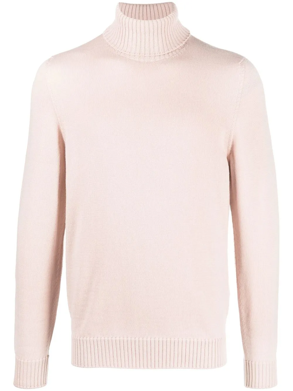 

Drumohr roll neck merino jumper - Pink