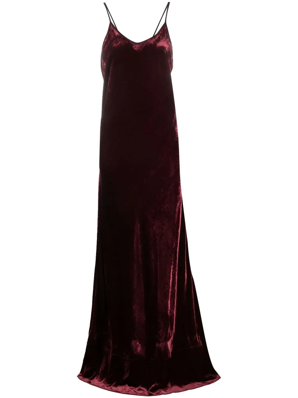 

Forte Forte velvet maxi dress - Red
