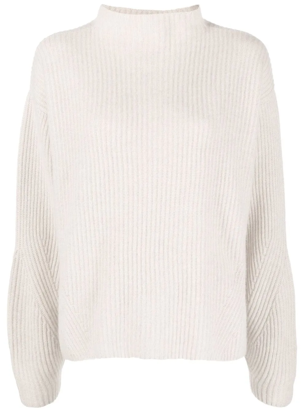 

Le Kasha ribbed-knit cashmere sweater - Neutrals