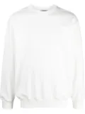 STYLAND x notRainProof crew-neck organic cotton sweatshirt - White