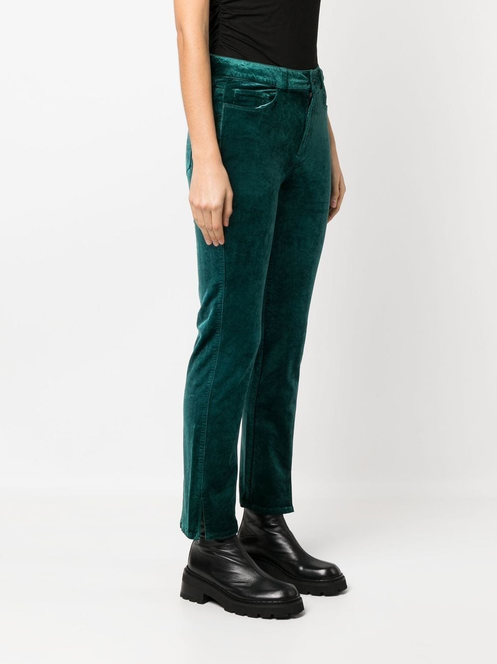 Discover more than 62 velvet cropped trousers - in.cdgdbentre