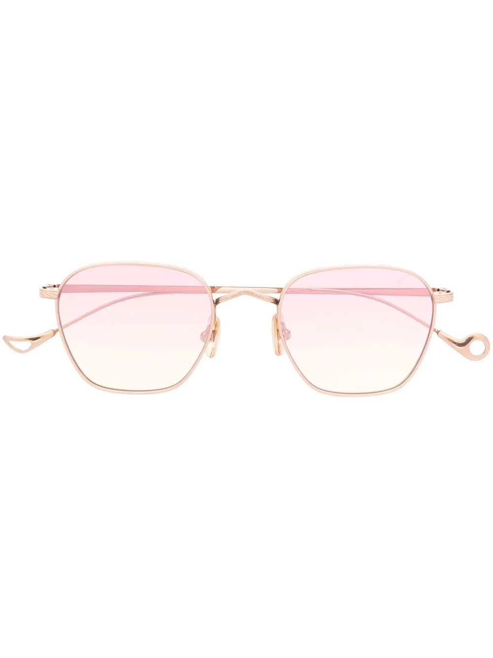

Eyepetizer square-frame tinted sunglasses - Gold