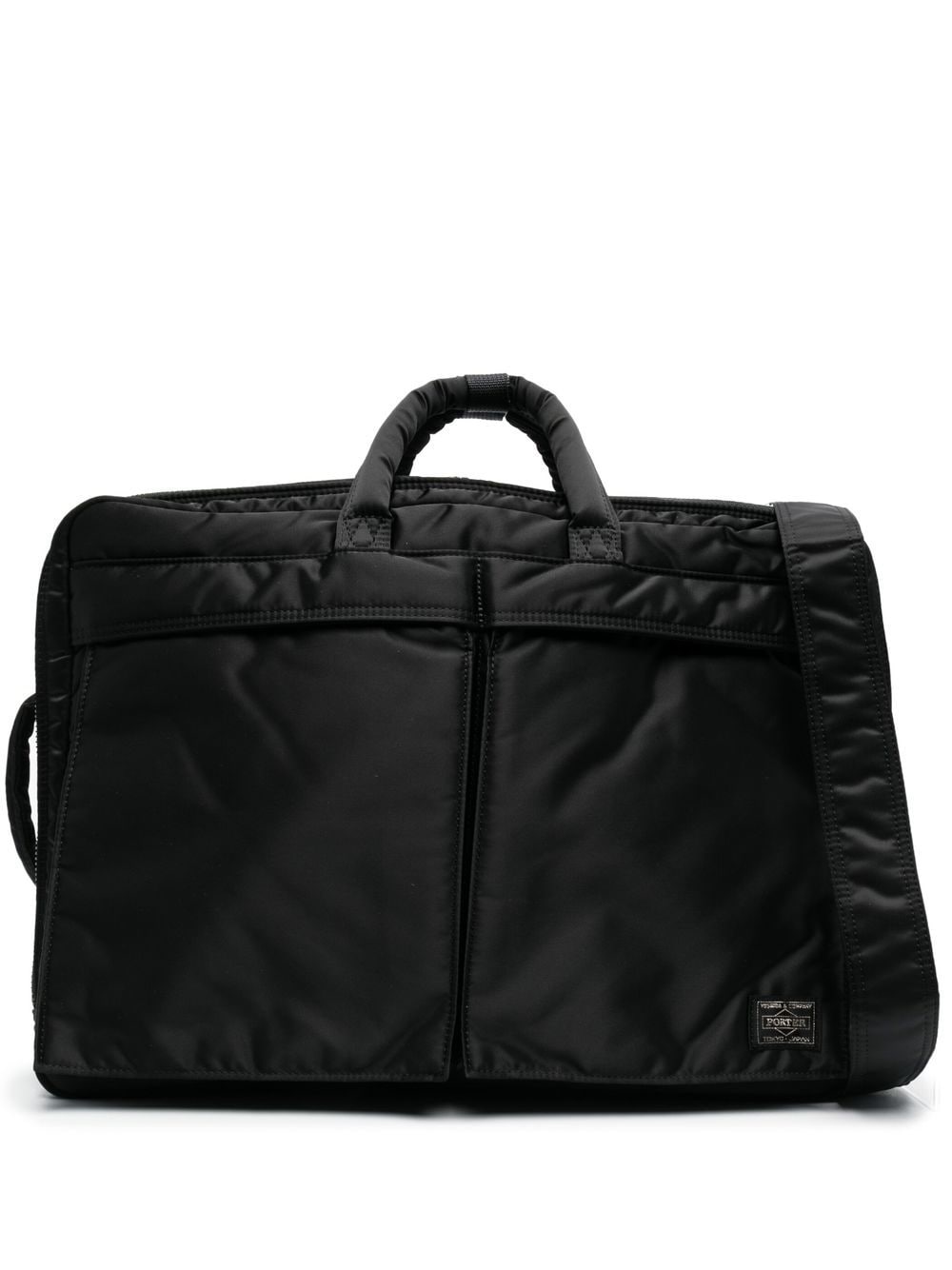 Porter-Yoshida & Co. zip-up laptop bag - Black