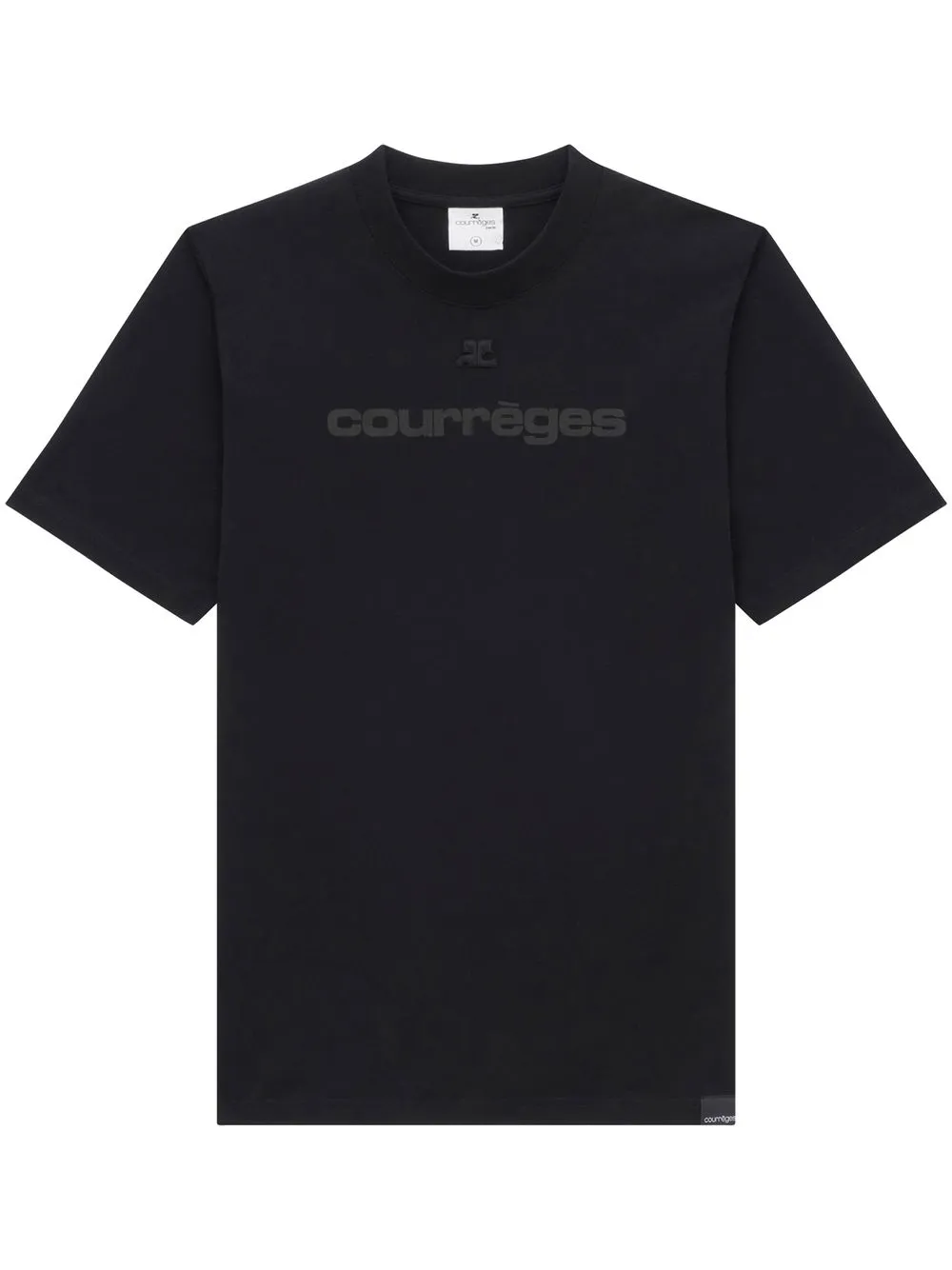 

Courrèges playera Shell - Negro