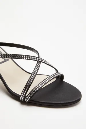Crystal-Embellished Mules
