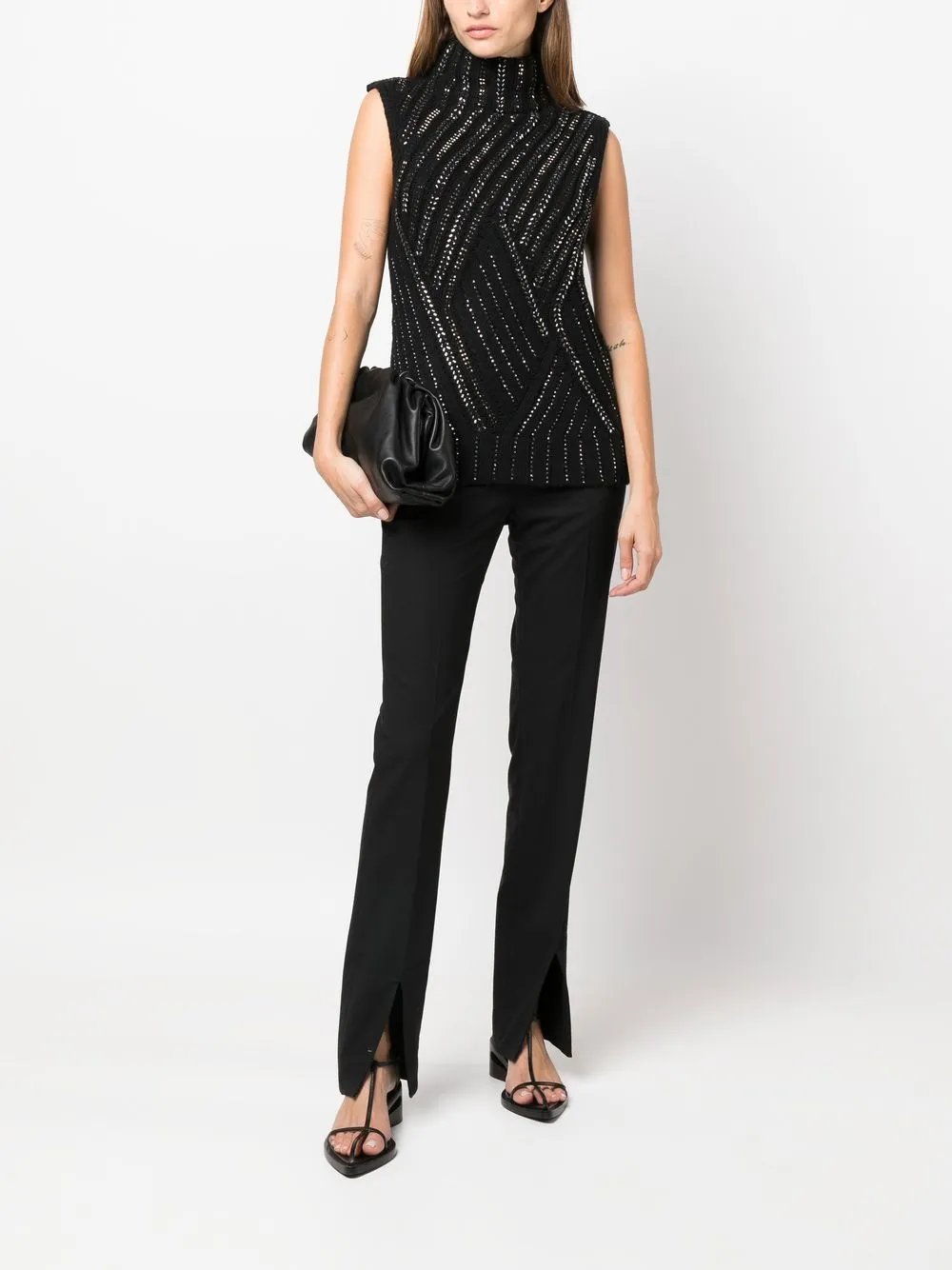 Ermanno Scervino embellished roll-neck top | T-Shirts & Jersey Shirts | Image 2