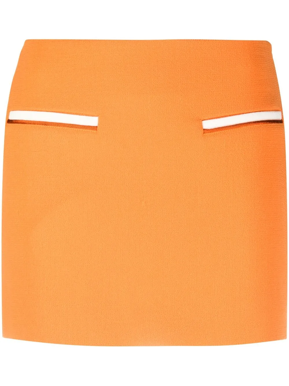 

Rowen Rose virgin wool mini skirt - Orange