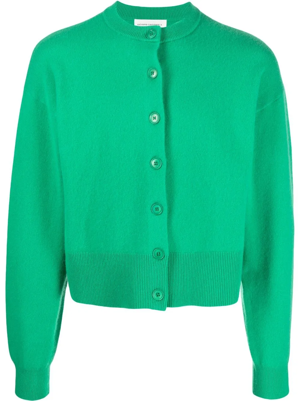 

extreme cashmere cashmere-blend cardigan - Green