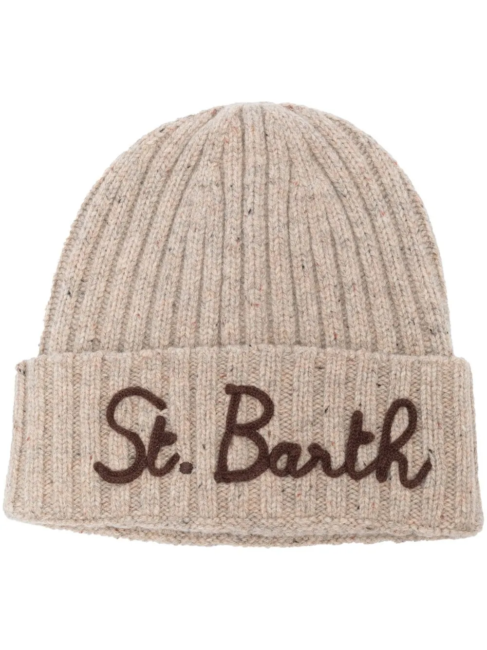 

MC2 Saint Barth St. Barth embroidered beanie - Neutrals
