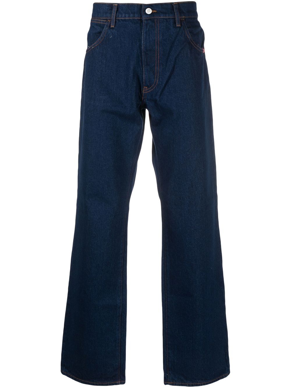 AMISH straight-leg denim jeans - Blue