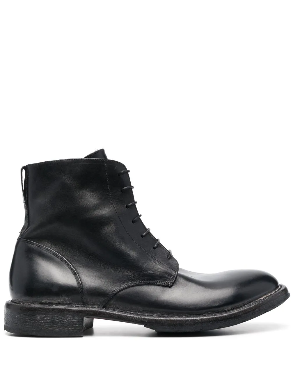 

Moma Tronchetto leather ankle boots - Black