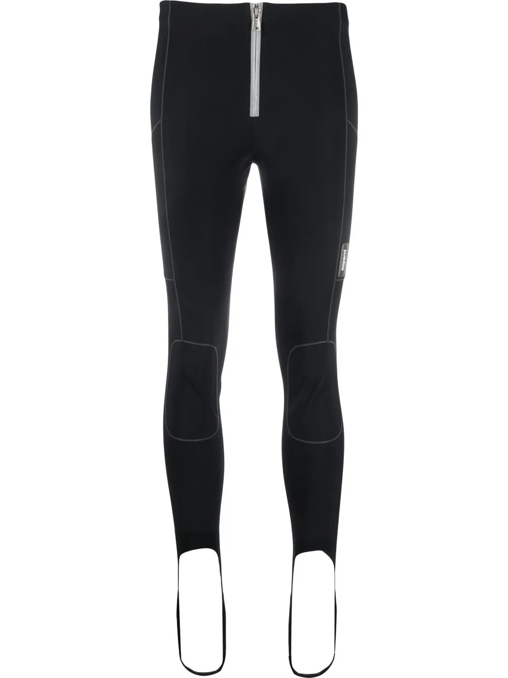 

Coperni zip-up stirrup leggings - Black