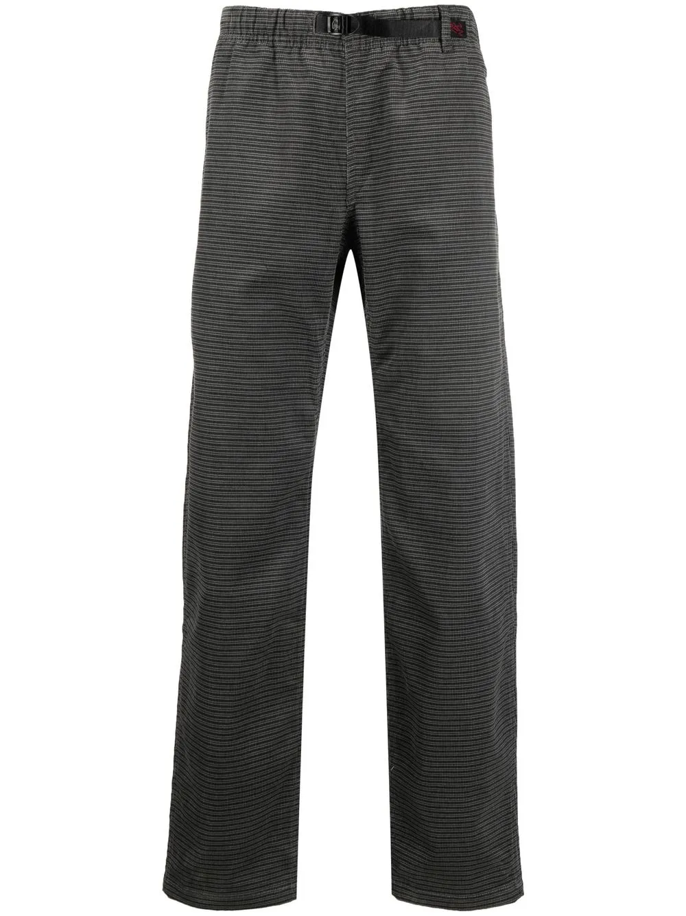 

Gramicci striped straight-leg trousers - Grey