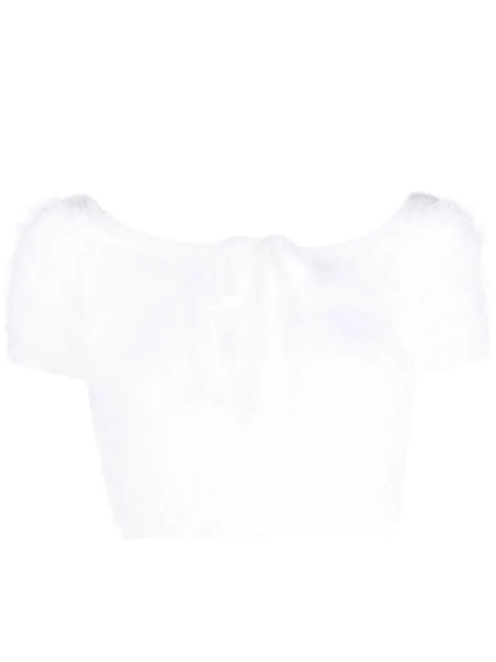 

MSGM top tejido corto - Blanco