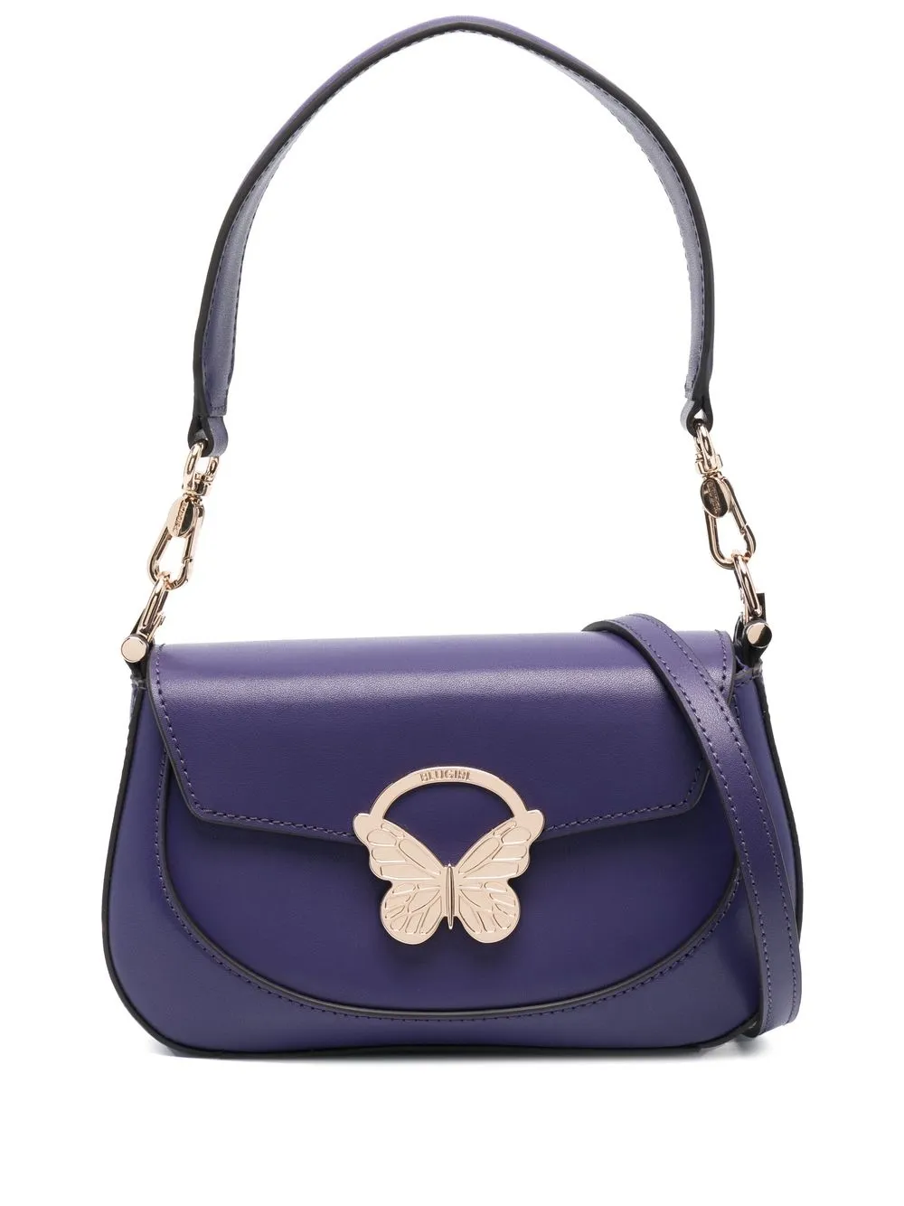 

Blugirl butterfly-detail leather shoulder bag - Purple
