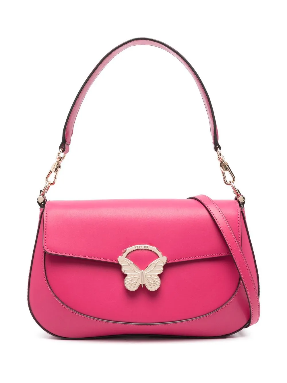 

Blugirl butterfly-detail leather shoulder bag - Pink