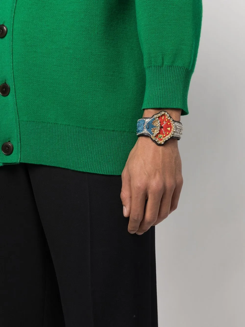 Walter Van Beirendonck Alien bead embellished bracelet | Women | Image 2
