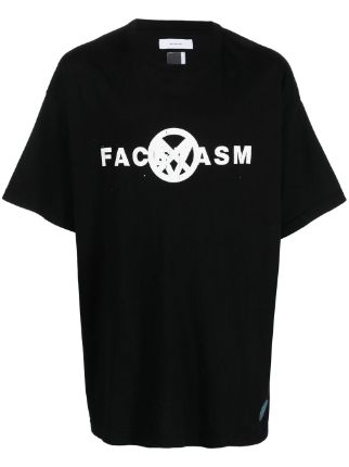 Facetasm logo-print Cotton T-shirt - Farfetch