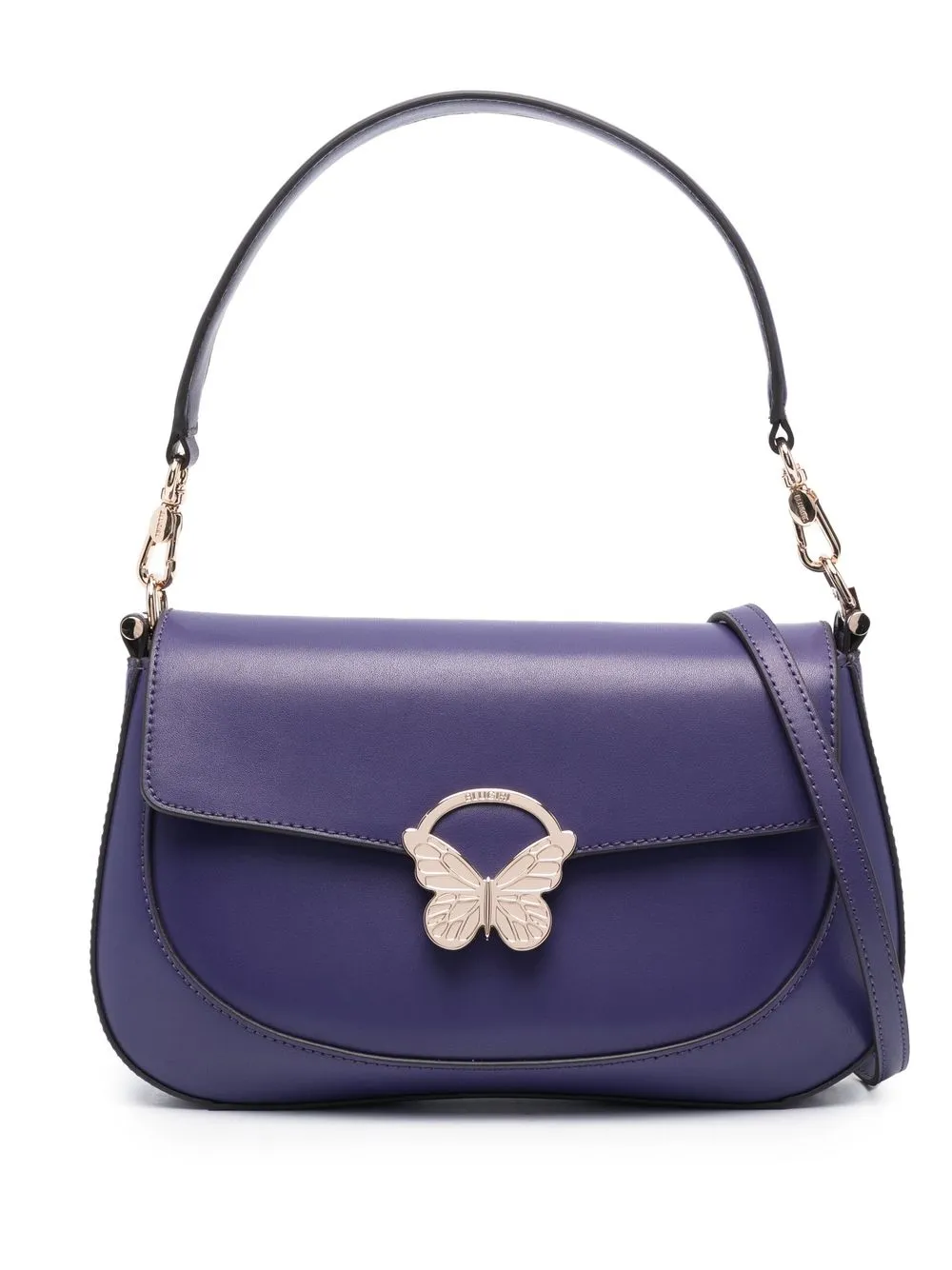 

Blugirl butterfly-plaque leather shoulder bag - Purple