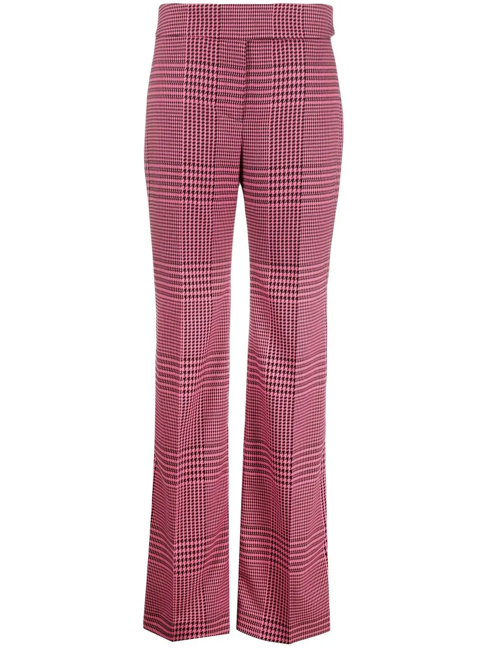 

Alexandre Vauthier check-pattern tailored trousers - Pink