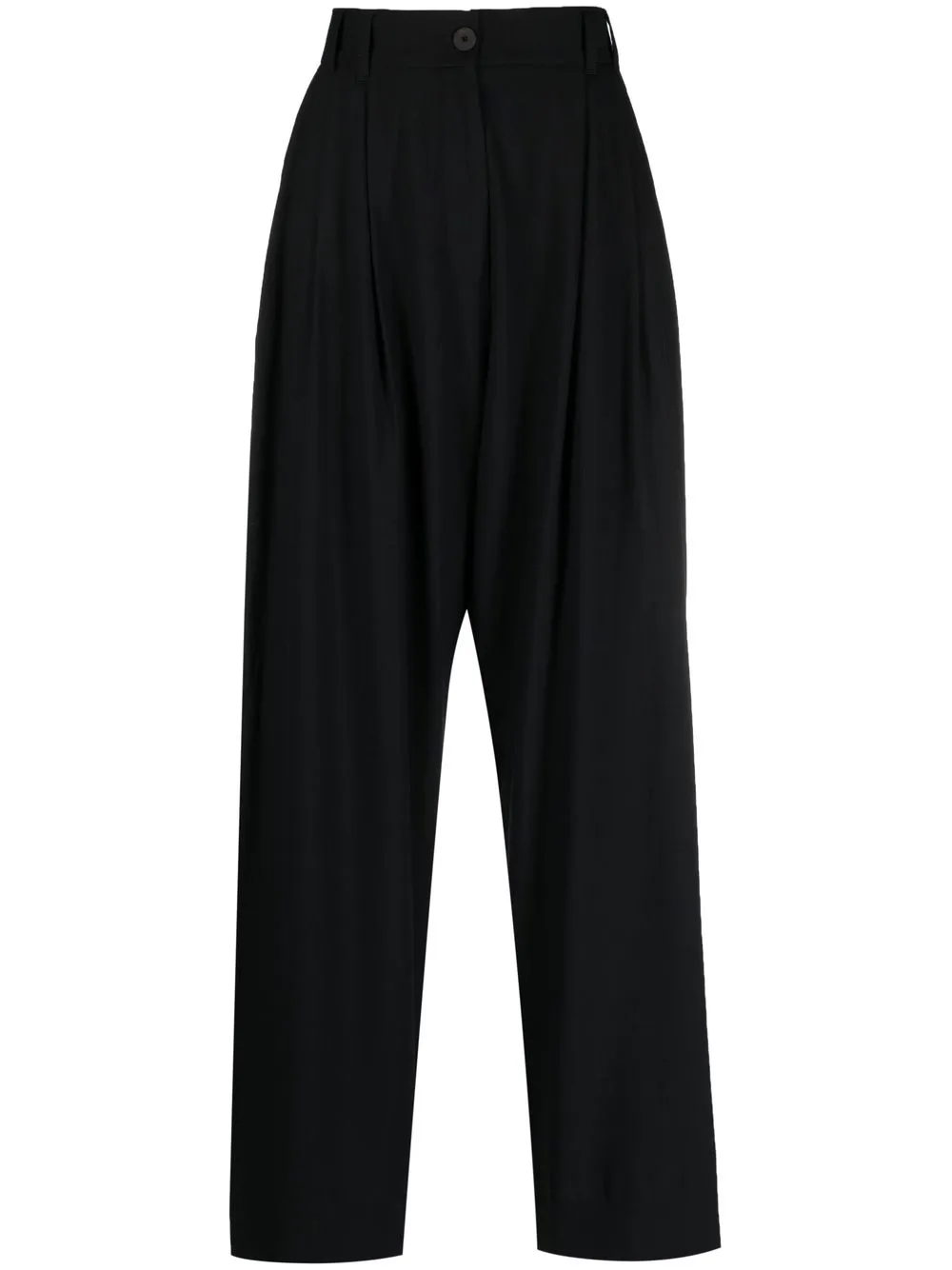 

Studio Nicholson Nika high-waist tapered trousers - Black