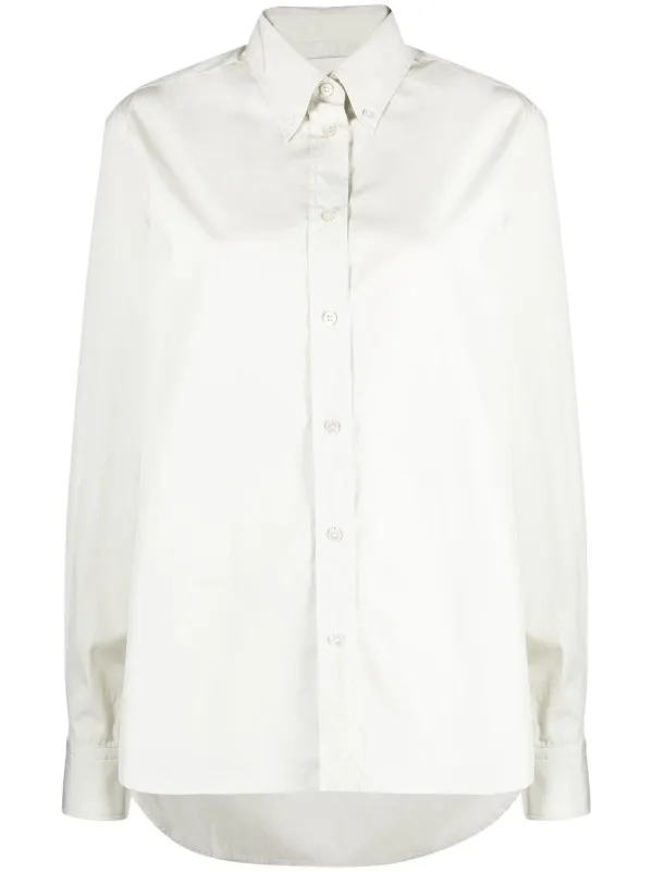Studio Nicholson Bissett Button-down Shirt in Grey