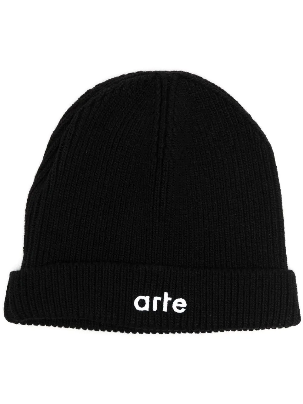 

ARTE embroidered-logo knit beanie - Black